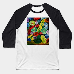 Some abstract flowers Baseball T-Shirt